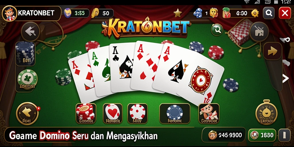 Tampilan gameplay KRATONBET yang menarik dan seru.