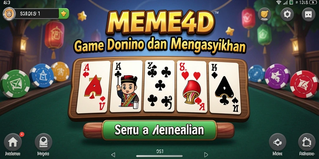 Screenshot gameplay Domino yang menarik dan seru.